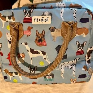 Fit + Fresh Dog Themed Lunch Tote